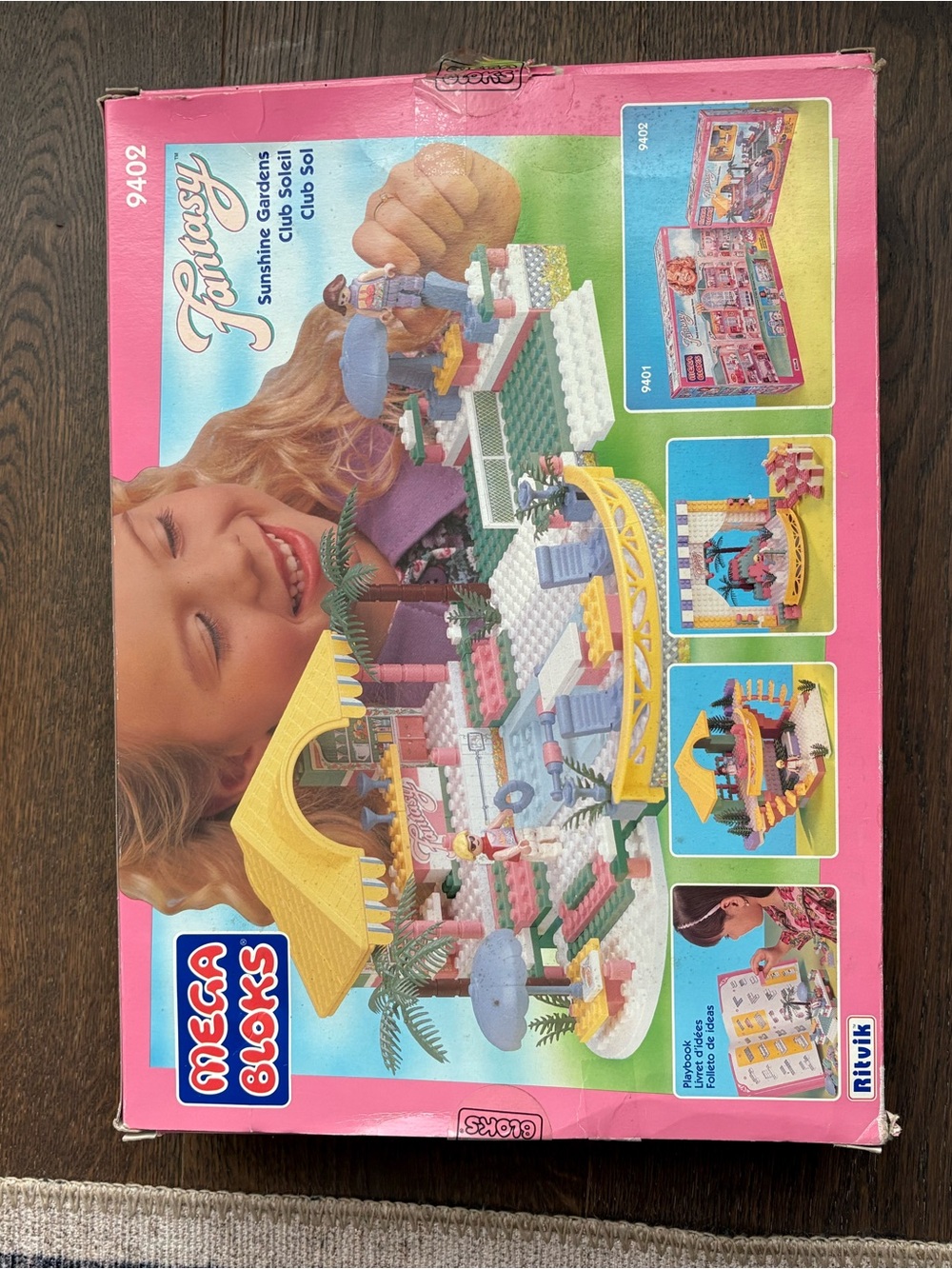 Vintage Rare Retired Mega Bloks Fantasy Sunshine Gardens Building Set #9402 - Picture 5 of 9